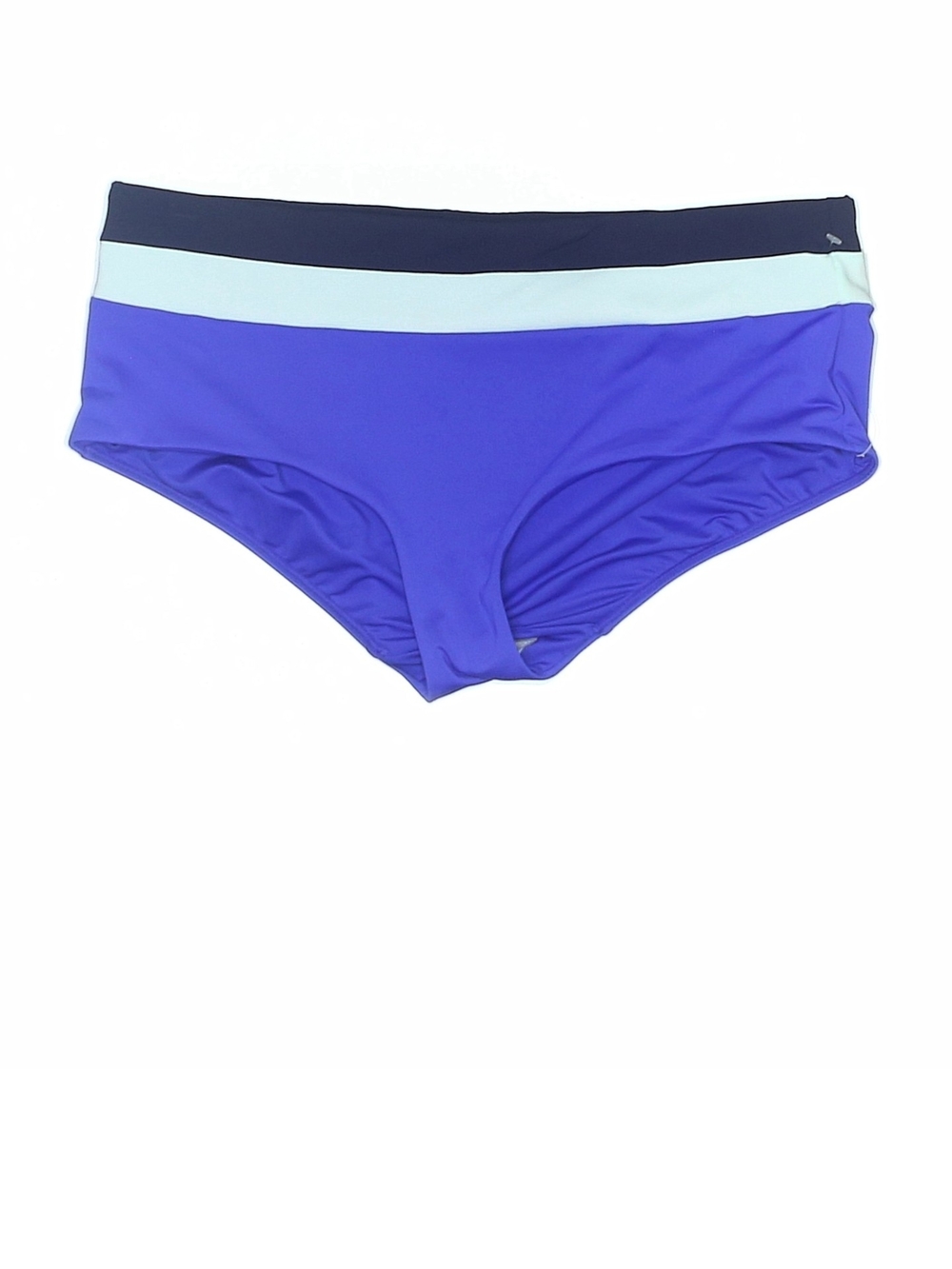 Women's Colorblock Hipster Swim Bottoms - Blue NWT